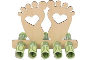 ‎SPRUCHREIF Spruchreif | Geldgeschenk Baby – Originelles Holzgeschenk zur Geburt & Taufe | Geldgeschenke & Gutscheine für Jungen & Mädchen | Perfekt als Baby-Geschenkidee