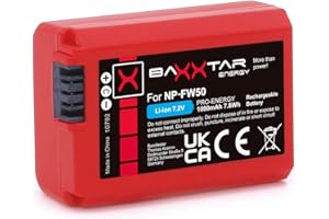 Baxxtar Pro - akumulatora NP-FW50 (real 1080mAh) z Infochipem