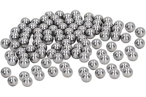 KADIMENDIUM 2000 Pezzi 4mm Sfere in Acciaio Al Carbonio Accessori per Cuscinetti Sfere in Acciaio di Ricambio Sfere in Acciaio Precise per Uso Industriale