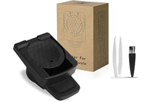 i Cafilas Adattatore per capsula compatibile con Dolce Gusto, Nespresso convertitore di capsule di caffè, design integrato a vibrazione usa e getta e riutilizzabili capsule accessorio per caffettiera