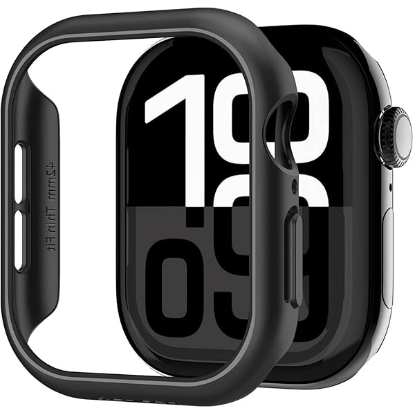 Apple Watch Series 10 [GPS 42 mm] Smartwatch with Jet Black 