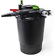 PondHero Turn2Clean Pond Filter (40000 Ltr Pond 55W UVC), Black