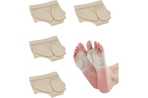 Clyhon 2 Paire de Pieds String pour Danse Ballet Belly Chaussettes Pad Chaussures, Femmes Lyrique Ballet Belly Foot Tongs Toe Undies Demi Ballet Danse Chaussures de Danse Pattes Demi-Chaussures