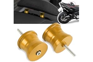 MOLONG 40mm Cuscino di Rialzo Compatibile con Cuscino Passeggero Alluminio CNC Compatibile con T-MAX 530 TMAX 500 2012-2016 Oro