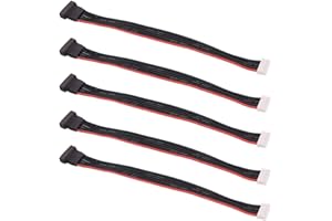 OliRC 5pcs JST-XH 6S 20cm 22awg Lipo Balance de Fil Extension Silicone Câble Conduire pour RC Batterie Chargeur(C136-5)