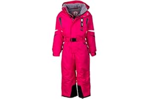 GOLDER Schneeanzug Kinder, wasserdichter Skianzug Jungen/Mädchen, einteiliger Winter-Overall | 110 116 122 128 134 140