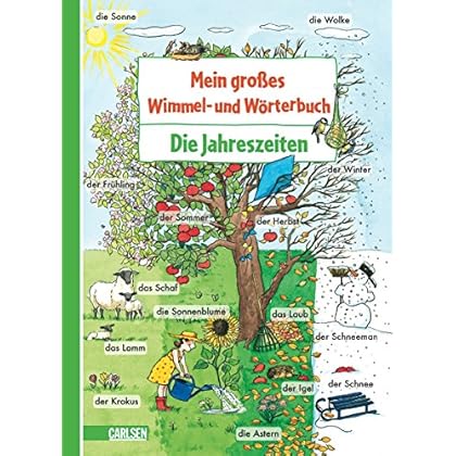 Ebook Mein großes Wimmel- und Wörterbuch: Die Jahreszeiten