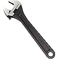BUILDSKILL 15" 380mm Adjustable wrench | Black phosphate coating | Professional & home use | Single sided | Rust resistant plumbing tools | Adjustable spanner with lasered scale (6 months warranty)