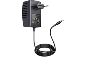 Anlapus DC 12V 2A Bloc d'alimentation EU Plug Adaptateur Secteur Transformateur avec Prise Européenne, USB