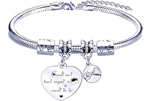 POIUYTRE Regali Natale Amica Braccialetti Sorella Regali Migliore Amica Regalo di Amicizia Bracciale Amica Regalo Sorella Amica Regali Donna Compleanno Regali di Laurea Regalo Amica Speciale Originale