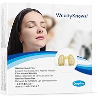 Filtri Nasali WoodyKnows Per Polvere - 4 Filtri + 48 Ricambi, Taglia L - Foto 11