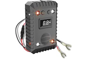 WUGEIN Hochfrequenz-Marder-Abwehrgerät,Marderschreck mit Blitzlicht-Rattenabweisend,Marderabwehr Ultraschall mit Zwei starken Blitzlichtern,Marderschreck Auto,Rattenabweisend-Marderschutz für KFZ