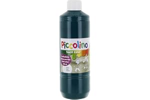 Textilfarbe grün 500ml - Stoffmalfarbe PICCOLINO Textil Color