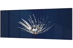 CONCEPT CRYSTAL Panneau mural en verre unique - Dosseret en verre photo horizontal BBS04C