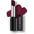 Hilary Rhoda Power Stay NonTransfer Lipstick | Matte Finish | Infused with Vitamin E & Shea Butter | Lightweight & Highly Pigmented | Glides Easily & Smudge-Proof |3.2g (Royal Maroon - Shade 18)