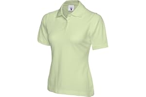 247-Clothing Ladies Pique Polo Shirt Size UK 8 to 26 Plus New Casual Sports Gym Work