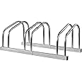 Crystals 2, 3, 4 & 5 Positions Cycle Bicycle Bike Parking Rack Floor Stand Steel Pipe Storage Wall Mount Holder