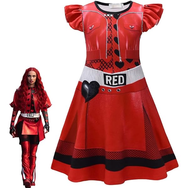 I'm 50 Women's Costume Set | Red Ruffled Top & Pants With Big Curly Wig For Halloween, Cosplay & Themed Parties