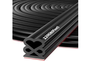 FFPMYF Guarnizione per porta, nastro di tenuta autoadesivo, guarnizione per finestre impermeabile, nastro sigillante per porte e finestre, guarnizione in gomma, guarnizione in gomma per porte e finestre