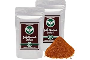‎AZAFRAN Azafran BBQ Rub Magic Dust Art, Marinade zum Grillen für Fleisch, Gemüse oder Grillkäse 500g