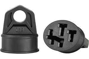 Petellow Protezione da contatto per batteria Bosch E-Bike I Set da 2 pezzi I Ebike Batteria Protezione da contatto I Cavo di ricarica Pin Copertura contro pioggia, sporco e sporco B2