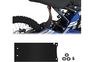 URLWALL Longer Rear Fender, Upgraded Rear Shock Absorption Mud Guard Mud Flap, Rear Mudguard Dust Cover Protector for Sur Ron Light Bee X/S Segway X160/ X260,Fits for Original Seat & Raised Seat