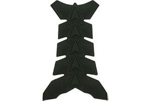 QIUMING Gummi Kraftstofftank Aufkleber Tankschutz Tankpad Tankaufkleber Motorcycle 3D Protector Sticker Gas Tank Pad Fisch Knochenschutz Aufkleber Motorrad 3D Gel Öl Gas Tank Pad Aufkleber Pad Dekor