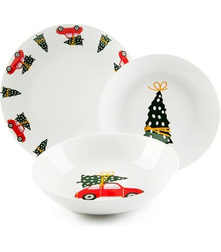 Excelsa - Set de 6 sets de table rectangulaires Excelsa - Snowman