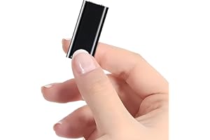 Voice Recorder, Voice Activated Recorder, 20 Hours Continuous Recording, with AI-Triple Intelligent Noise Cancellation, Portable Recording Device for Work, Meetings, Lectures (8 GB)