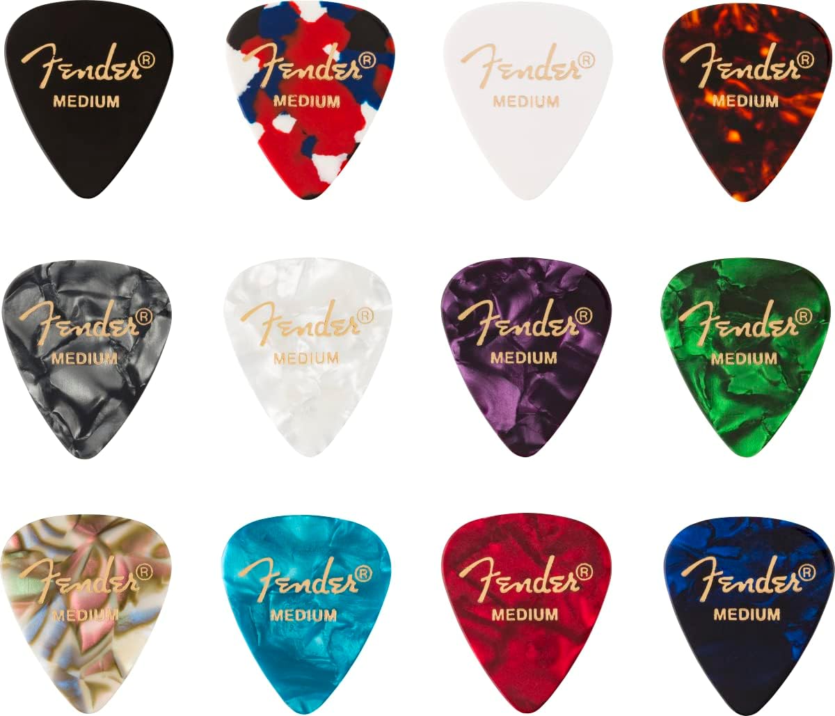 Avis d'Expert & Test Approfondi : Fender 351 Celluloid Medley M 12 (Sélection)