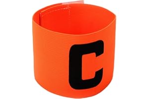 Genikeer Fascia Capitano Calcio - Fascia da Capitano Calcio Bambino, Fasce da Capitano Calcio Personalizzata, Fascia da Capitano Bambino, Captain Football Armband per Partite di Calcio