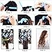 Jazooli 10pc Bendy Flexible Foam Hair Rollers Curlers Waves Soft Tool Salon Hairdressing - Small