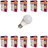 Osram LEDValue 8.5W E27 LED Ampul | 2700K Sıcak Sarı Işık, 806 L&uuml;men, 60W Eşdeğer | Enerji Tasarruflu Ampul &ndash; 10'lu Paket