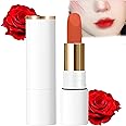Bisou Balm, Bisou Balm Sheer Matte Lipstick,Super Lustrous Lipstick, Creamy Formula For Soft, Fuller-Looking Lips,Light Matte Non-stick Lipstick Makeup Waterproof (833, One Size)