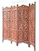 Artesia Handcrafted 4 Panel Premium Quality Wooden Room Partition / Wooden Room Divider / Wooden Screen / Wooden Room Seperator RS.16099.00