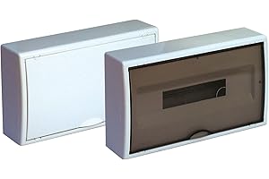 SOLERA 8704 – Scatola di distribuzione. 407 x 247 x 104. Fino a 18 elementi. Bianco. Superficie.