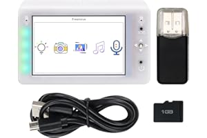 Freenove Media Kit for ESP32-S3 ESP32 S3 CAM 3.5 Inch Screen, Supporting OpenAI/XiaoZhiAI, Dual-core 32-bit 240 MHz Microcontroller Camera Wireless, Dual Speakers Dual Microphones, Tutorial Code