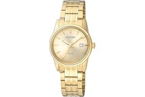 CITIZEN Zegarek kwarcowy zegarek damski EU6002-51P, złoto, bransoletka