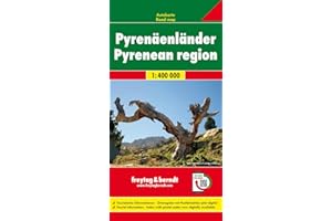 FREYTAG-BERNDT UND ARTARIA Paesi dei Pirenei 1:400.000: Wegenkaart Schaal 1 : 400.000: AK 0520