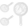 Filtres Alimentaires 100/200/400 Mailles - Lot De 3 En Nylon - Pour Jus, Café, Huile, Lait De Soja - Poignée Pratique