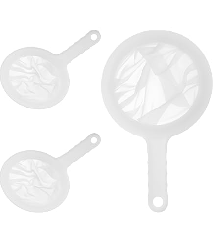 Set 4 Filtri In Nylon Per Cucina - Maglie 200/300/400/450 Per Latte, Vino, Liquori - Foto 9