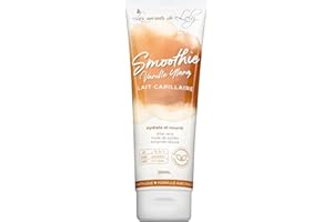 Les Secrets De Loly – Smoothie Vanille Ylang – Lait Capillaire Hydratant et Nourissant Sans Rinçage – Soin Cheveux Secs – Parfum Fruité – 250ml