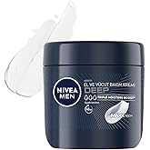 NIVEA MEN Erkek El ve V&uuml;cut Bakım Kremi Deep Dimension 400ml,Yoğun Nemlendirici,Ferah Koku,Yenileyici Bakım