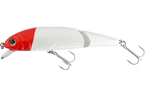 Abu Garcia Tormentor Jointed Esca galleggiante - Disponibile in più misure, ottimale per predatori d'acqua dolce come trote, lucci, bass, azione realistica e colori vivaci, Disponibile da 11 e 13 cm