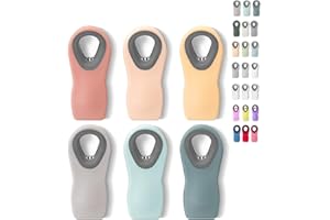 Mr. Pen Magnetic Chip Clips - 6 Pack Muted Morandi Chip Bag Clips for Food Packages