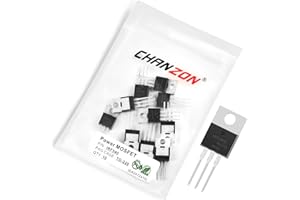 Chanzon 10 Stück IRF540 TO-220 Power Sic MOSFET IRF540NPBF 33A Mosfets Transistor