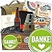 Produktbild Danke | DDR Geschenkbox | mit 7 unterschiedlichen NVA Produkten | INKL Aufkleber - Danke
