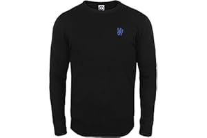 Chelsea FC Mens Jumper Knitted Crest Lion Official Football Gift