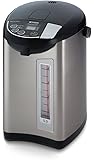Tiger PDU-A50U-K Electric Water Boiler and Warmer, Stainless Black, 5.0-Liter