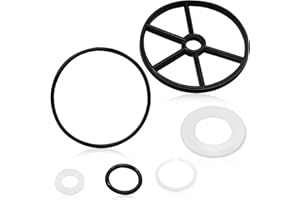 CANIPHA Kit de réparation de Joint d'araignée, SPX0710L Joint torique de Couvercle SP0710 Joint d'araignée Compatible avec Les pièces de Rechange du Filtre de Valve Hayward Vari-Flo XL, SPX0710CA Pièces